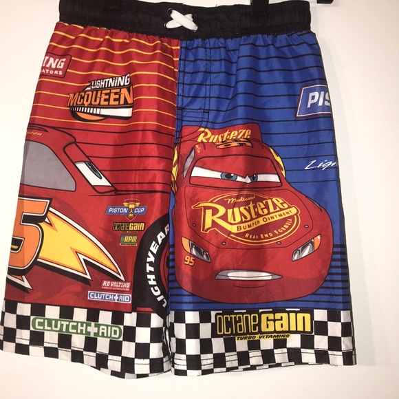 Disney Lightning MCQUEEN Boys Swim Trunks - Picture 2 of 4